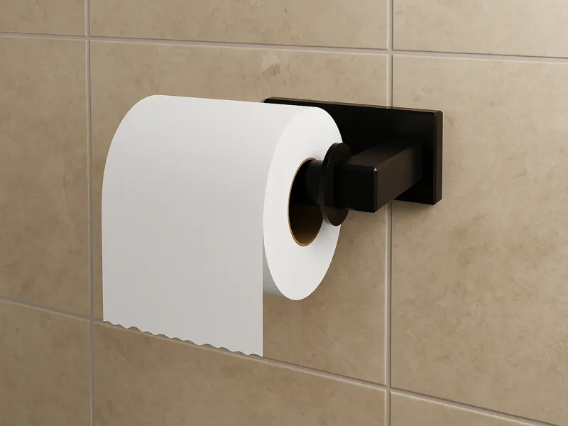 Minimalist Toilet Paper Holder – Modern, Elegant