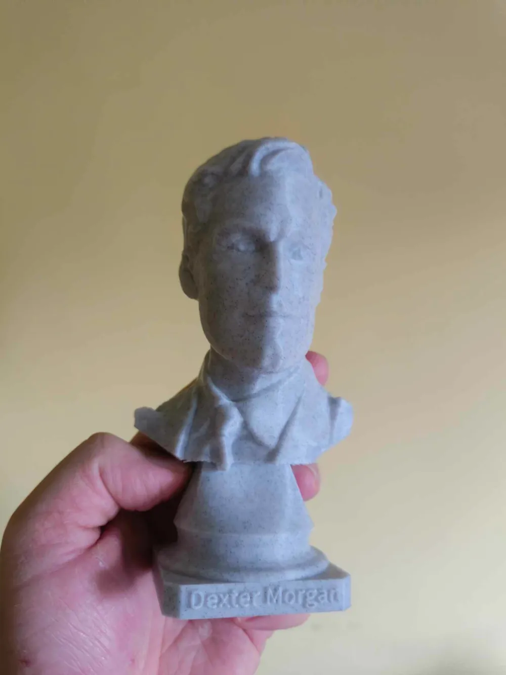 Dexter Morgan bust statue - Free 3D Print Model - MakerWorld