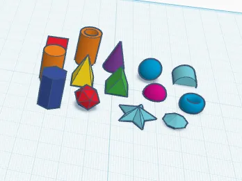 3d Shapes small GIGALOAD