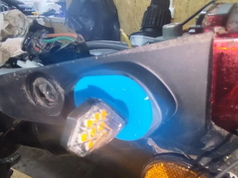 Honda CRF300L Turn Signal Adapter Improved Fit TPU