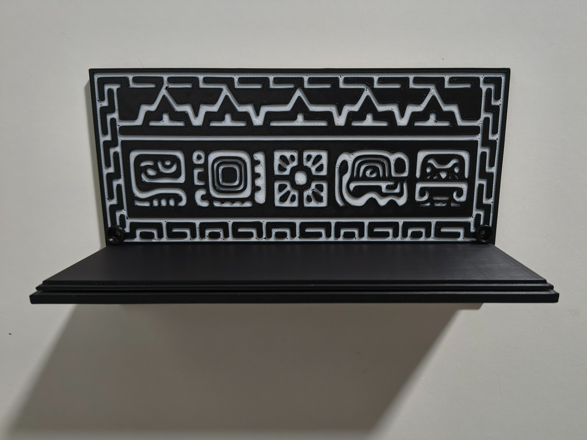 Wall Shelf Mayan Style – Tribal Decor