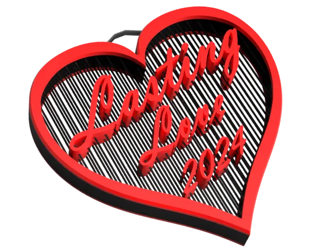 String Heart with Lasting Love