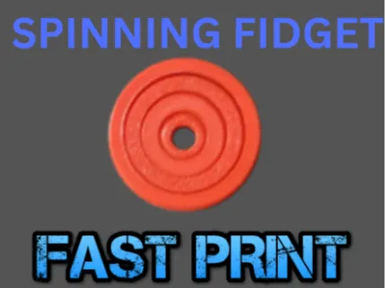 Fidget spinner gyroscopique
