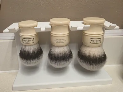 shaving brush holder
