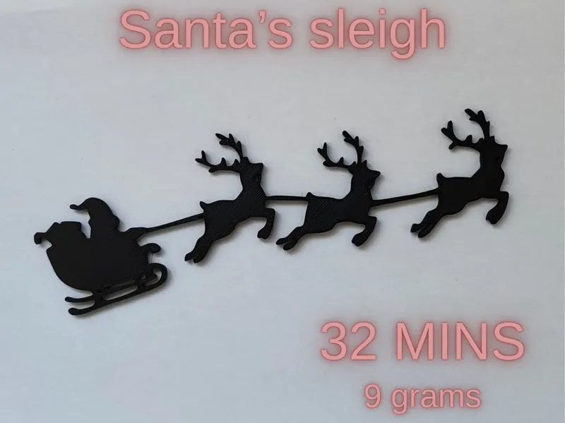 Santa Claus sleigh 