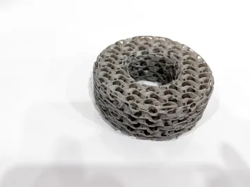Objeto manipulable: TPU Squishy Donut Fidget – Crunchy Lattice — vista de referencia 3