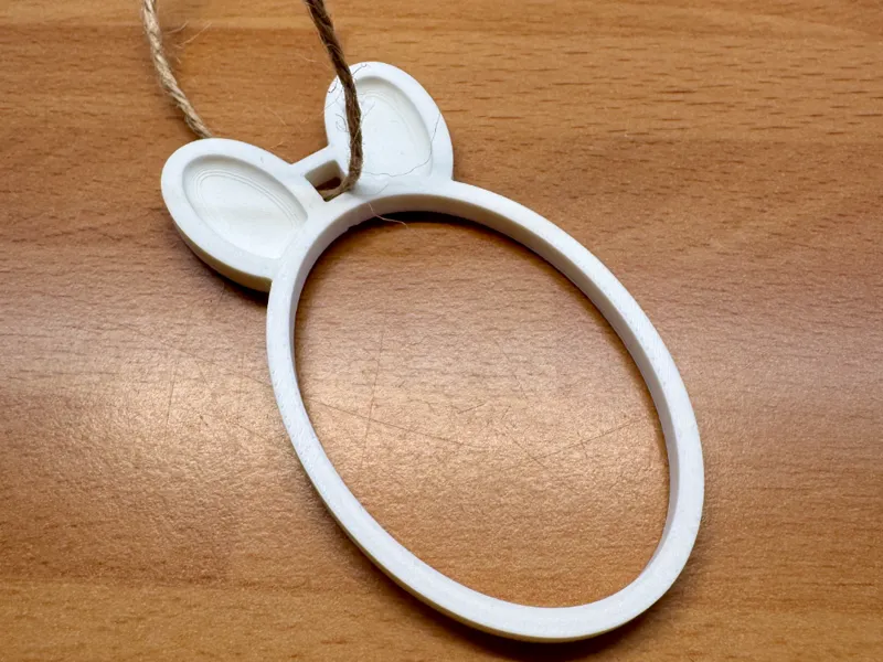 Easter bunny ornament