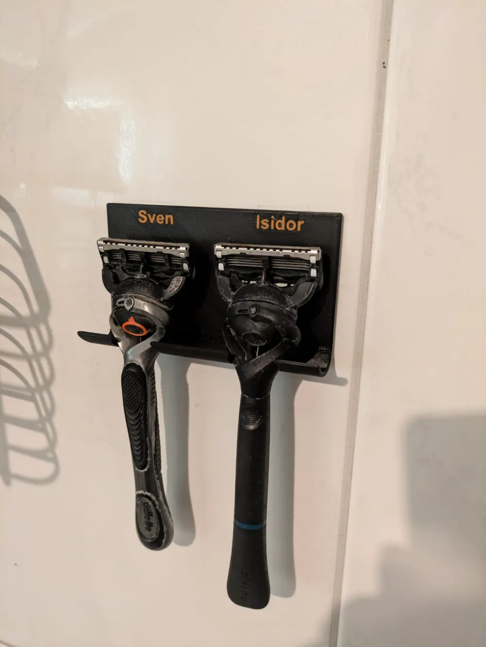 Double razor holder by SVjandrey MakerWorld: Download Free 3D Models