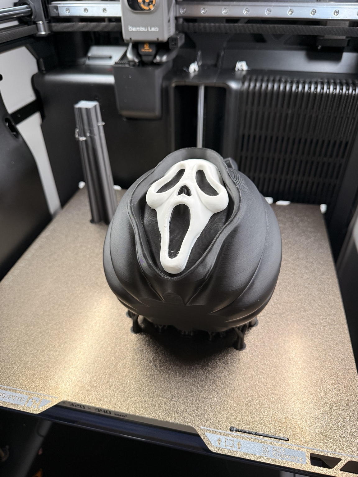 Halloween Ghostface Pumpkin Design! - 1