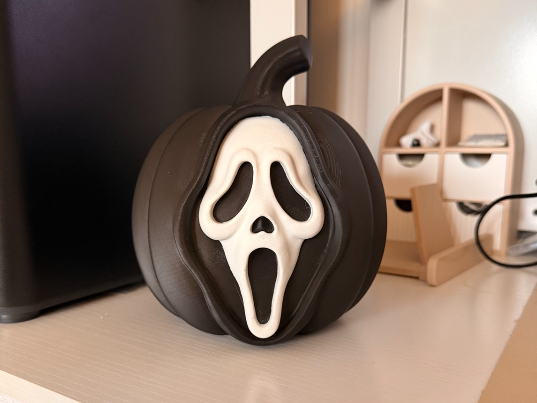 Halloween Ghostface Pumpkin Design! Needed! - 3D printed Decor, in stock in India