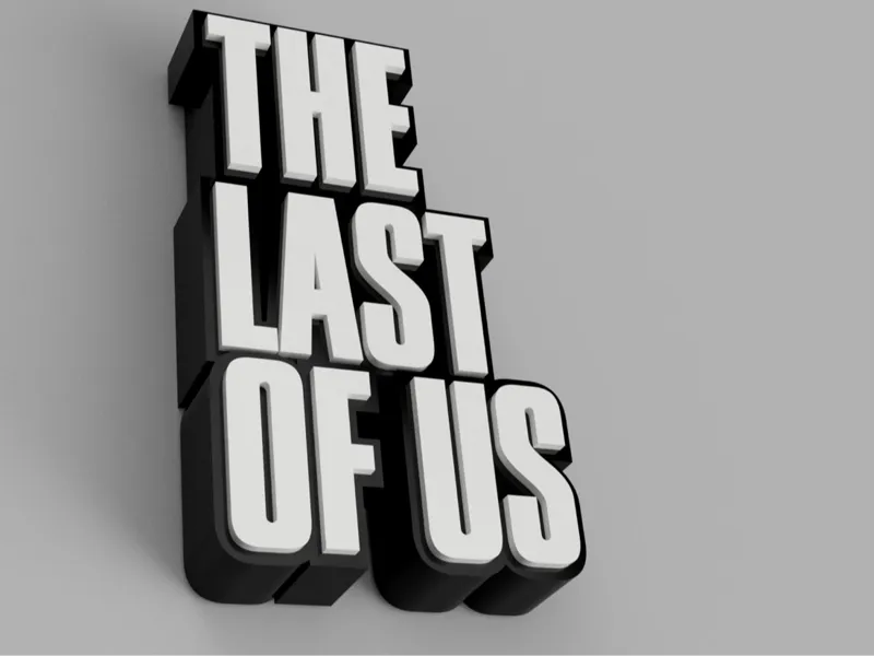 Cartel luminoso THE LAST OF US