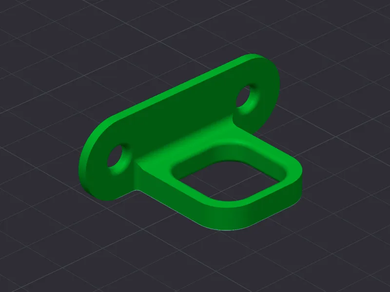 Attic Hatch Pull-Ring Bracket