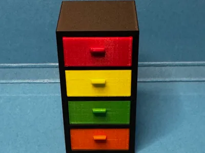 Gnome Small Cabinet with Drawers