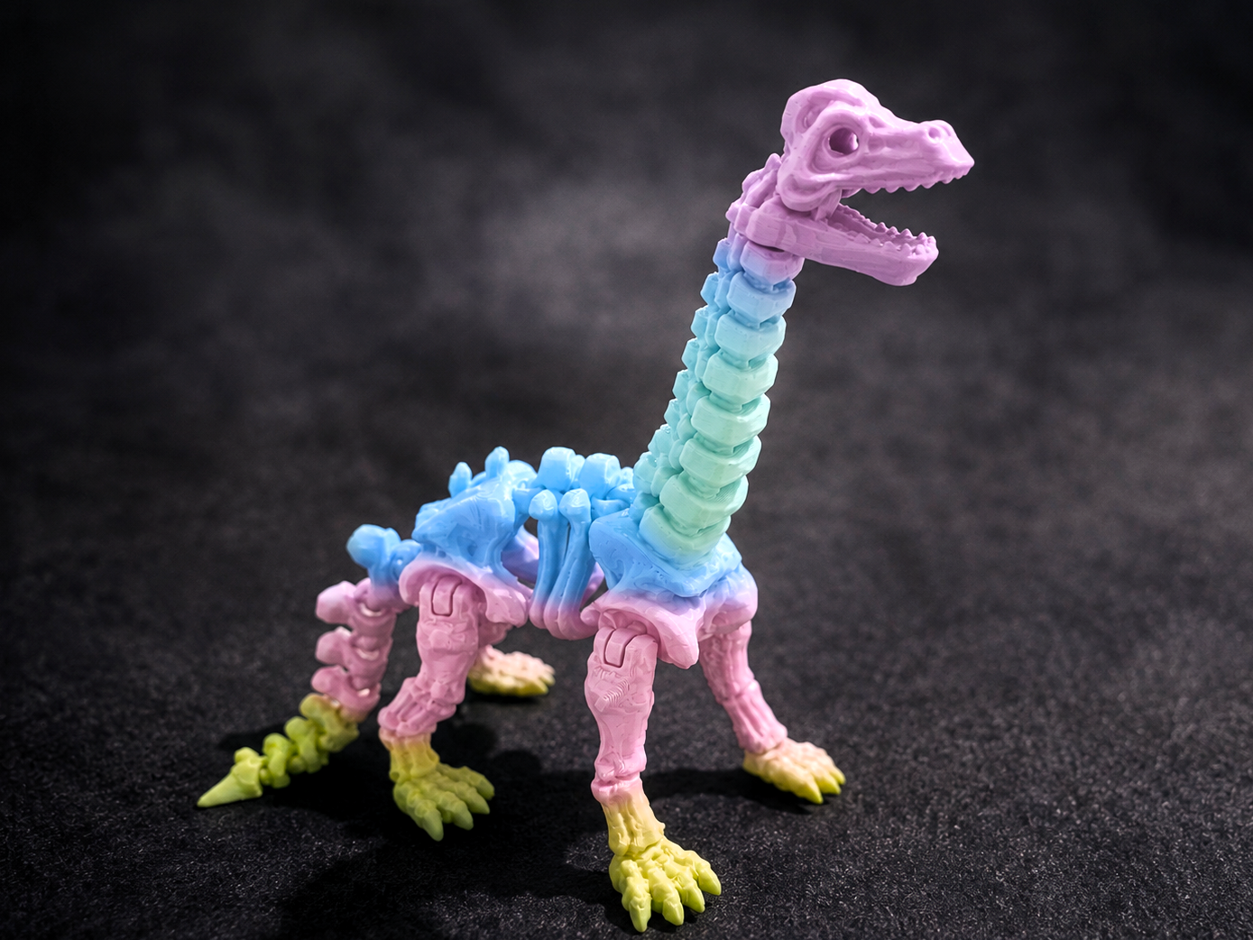 Articulated Brachiosaurus skeletal dinosaur - 1
