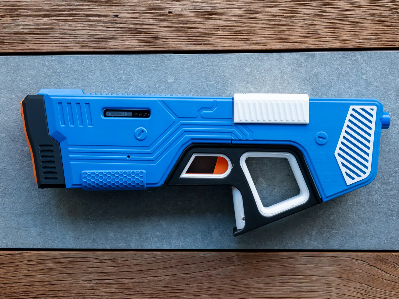 HydroBlaster | 3D Printed water gun view 2