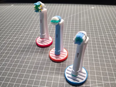 Individual holder for Oral-B toothbrush head 