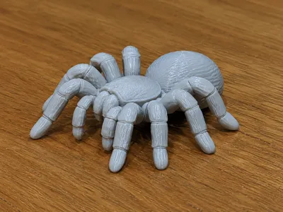 Stylized Tarantula Collectible STL