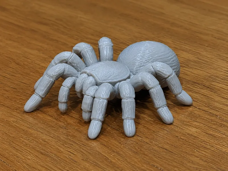 Stylized Tarantula Collectible STL
