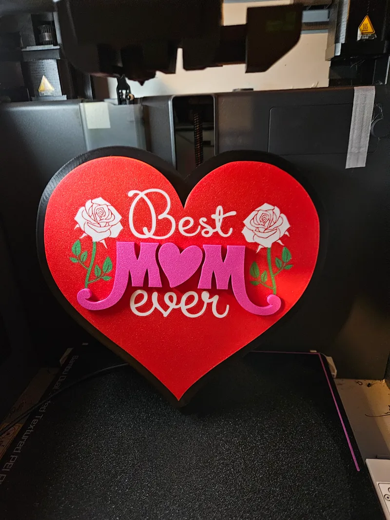 Best Mom Ever lightbox or wall graphic