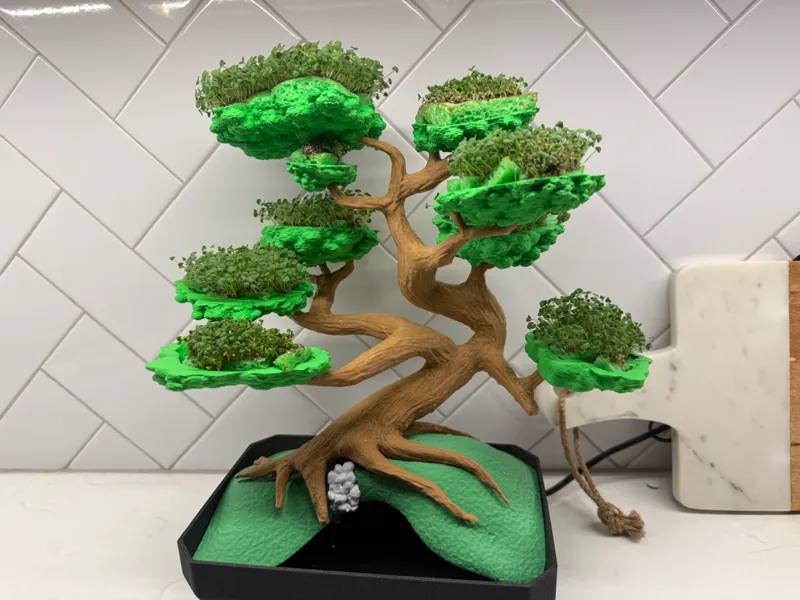 Chia Pet Bonsai Tree Water Fountain