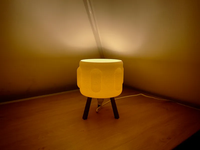 Minimalist Scandinavian Lamp using IKEA Stråla