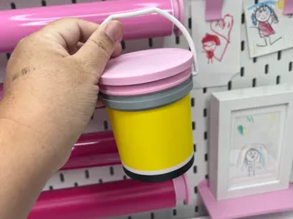 Pencil Mini Bucket with Lid