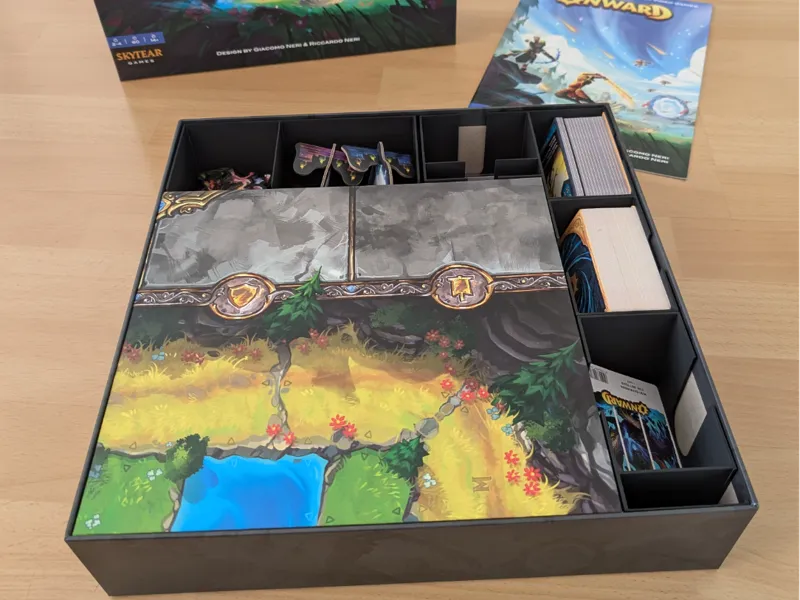 Onward Board Game Inlay organizer
