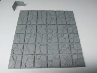 Dungeon tiles with insert walls for DND