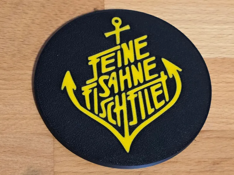 Feine Sahne Fischfilet Coaster