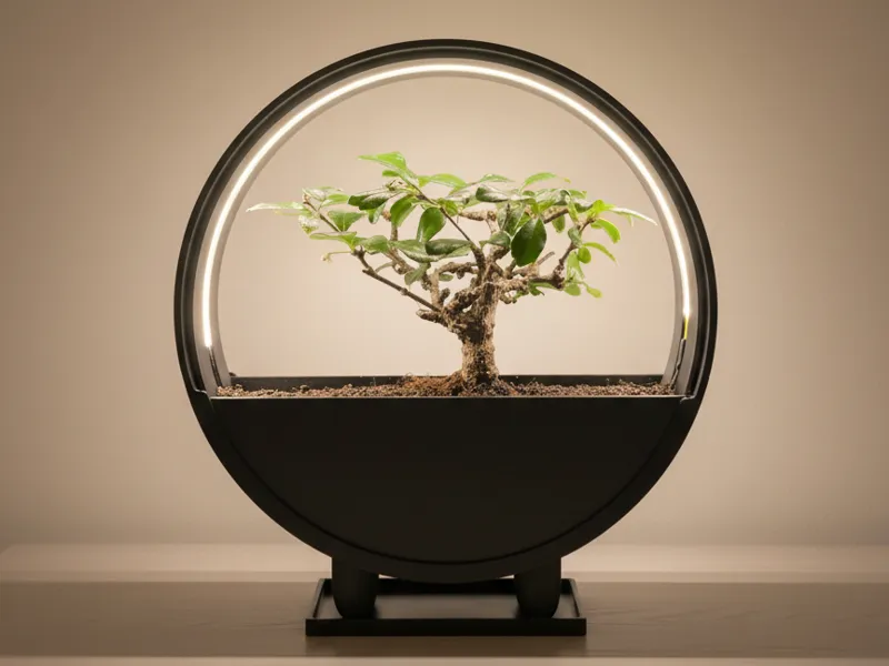 Halo Bloom – Pot de fleur lumineux