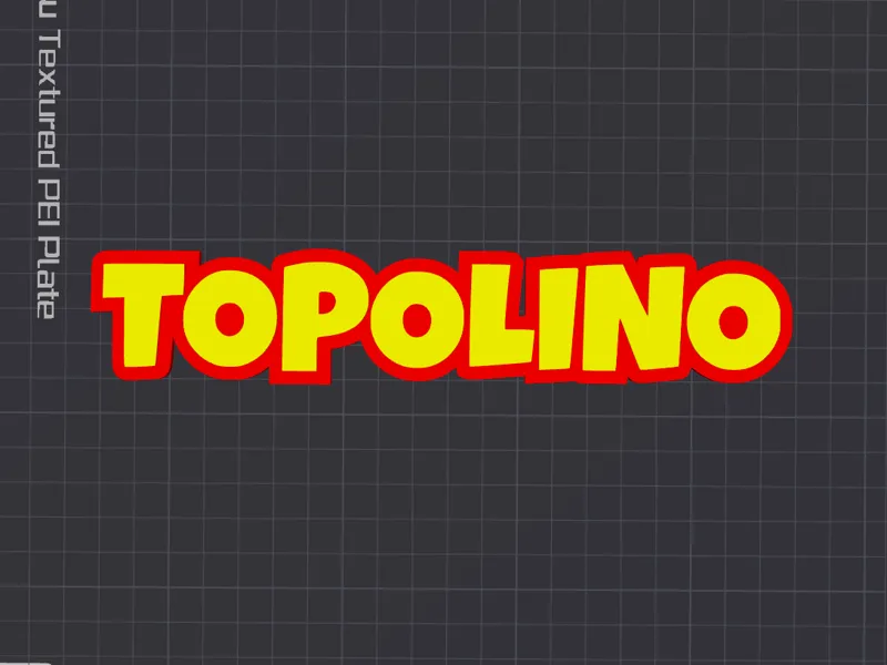 Topolino Desk Logo (Mickey Mouse)