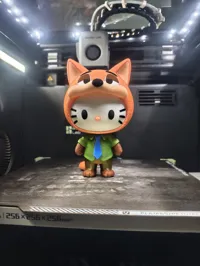 绒毛效果模型。