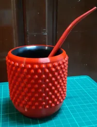 Mate texturé à pois en relief — photo 2