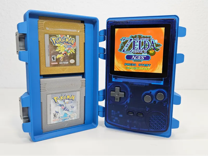 Gameboy Color CGB SnapLock Storage Box Case