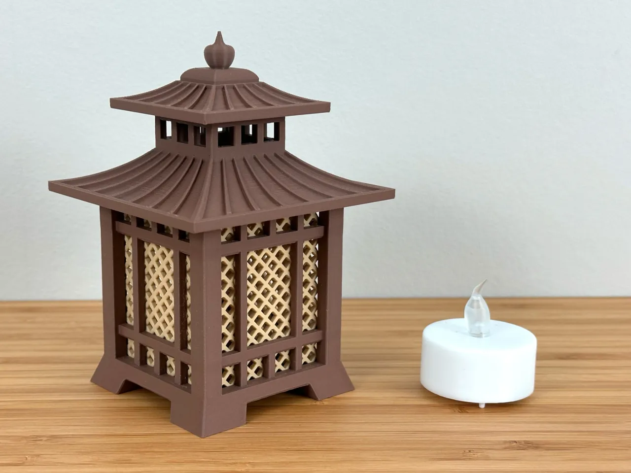 Japanese Mini Tea Light Lantern view 4