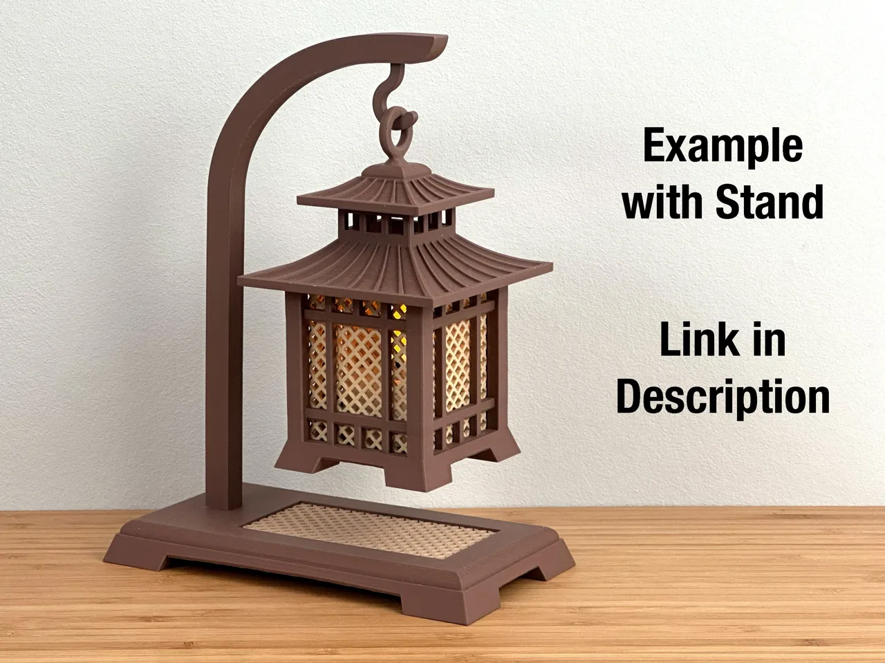 Japanese Mini Tea Light Lantern view 2