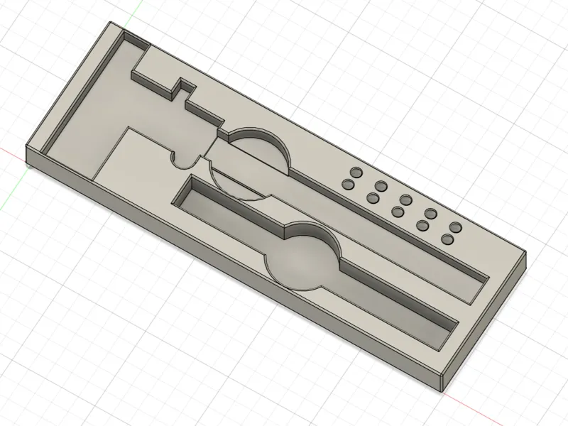 Gridfinity Mitutoyo caliper + deburrer holder