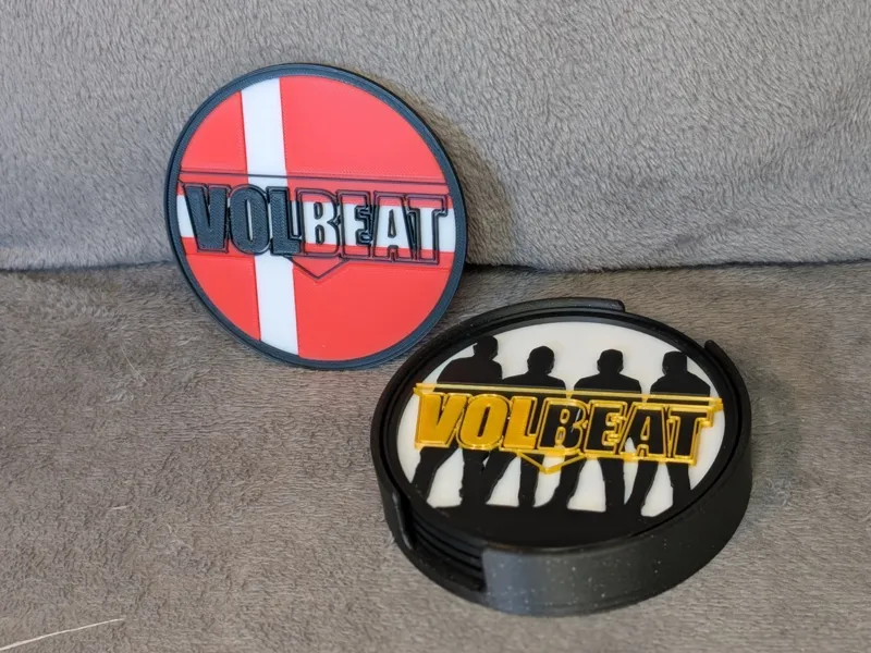 VolBeat - 3D Stackable Coasters