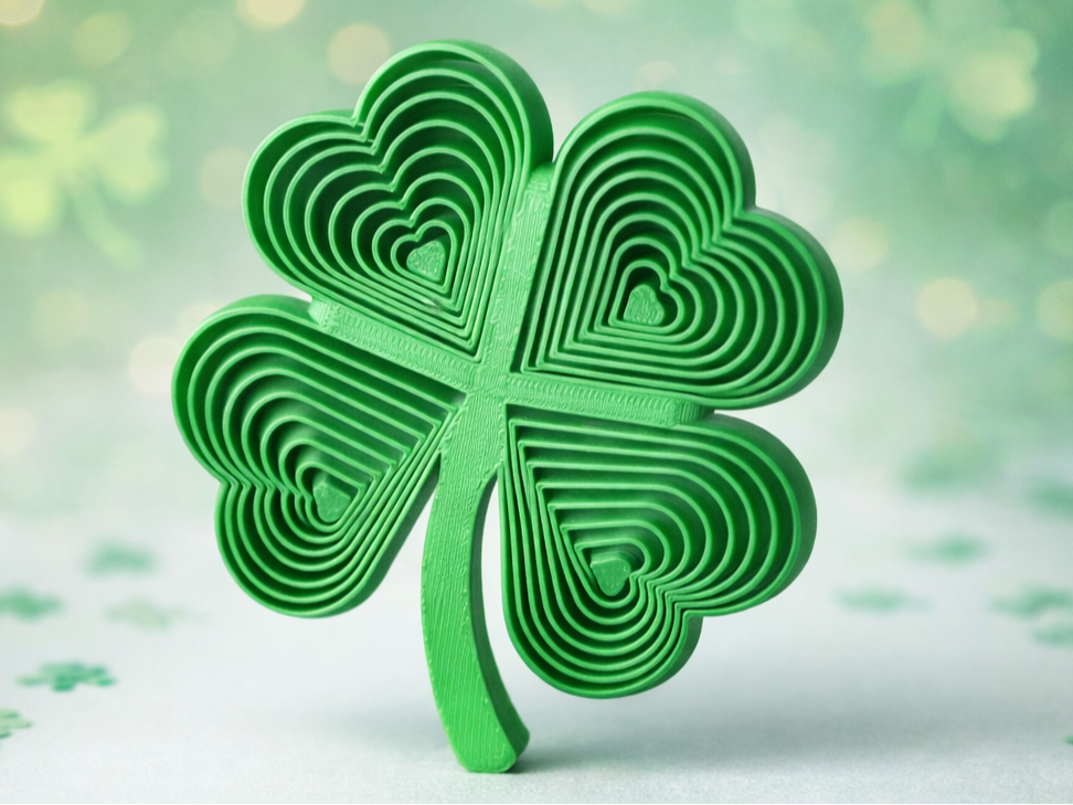 4-Leaf Clover Layered Fidget | St. Patty’s Day Toy