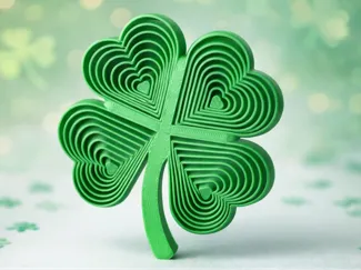 4-Leaf Clover Layered Fidget | St. Patty’s Day Toy