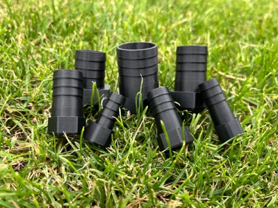 Universal Plug Hose Barbs – Ø10 to Ø25 mm