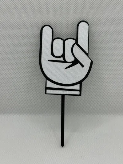 cake topper rock