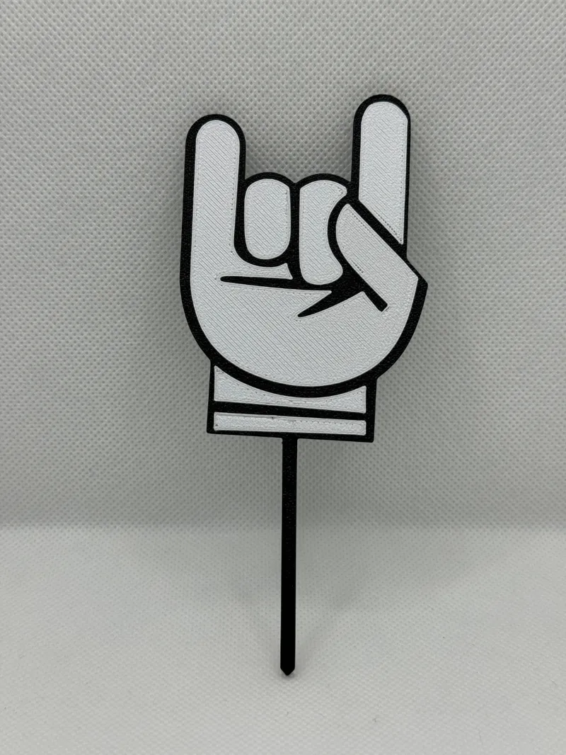 cake topper rock