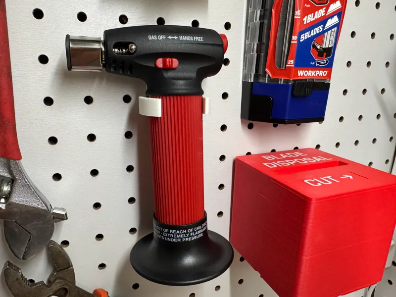 Master MT-51 Butane Torch Pegboard Holder