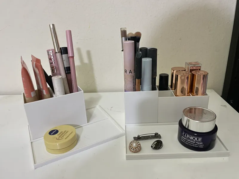 Modular Cosmetic Makeup Organizer