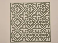 Gabarit pochoir motif nordique baroque — photo 1