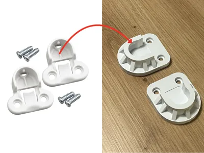 Rod support bracket