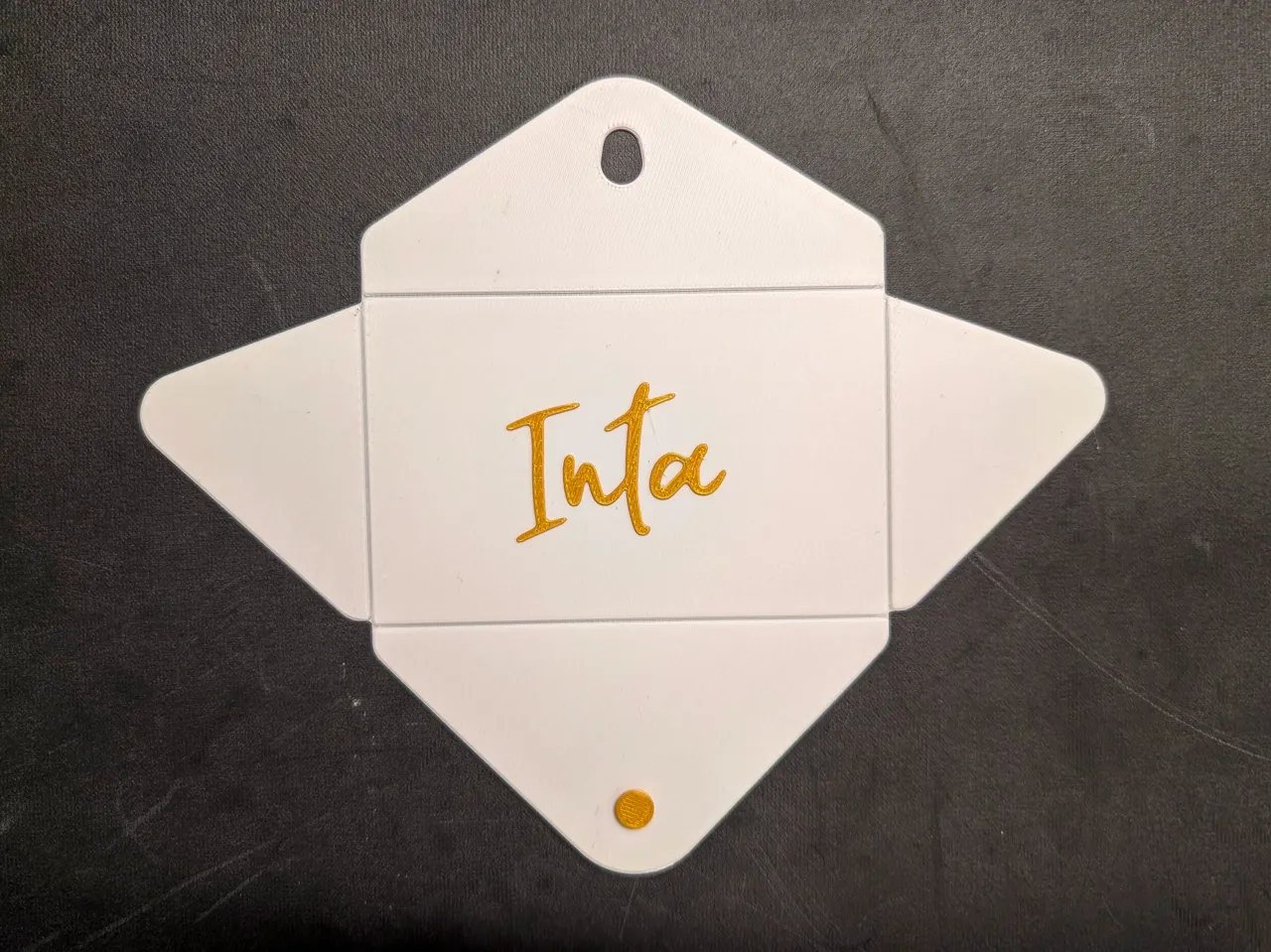 Envelope - Print & Fold - For gift cards and money view 4