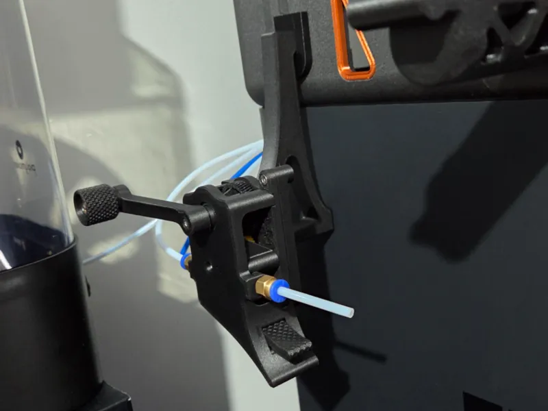 Manual Filament Feeder Mount to suit AMS Riser V2