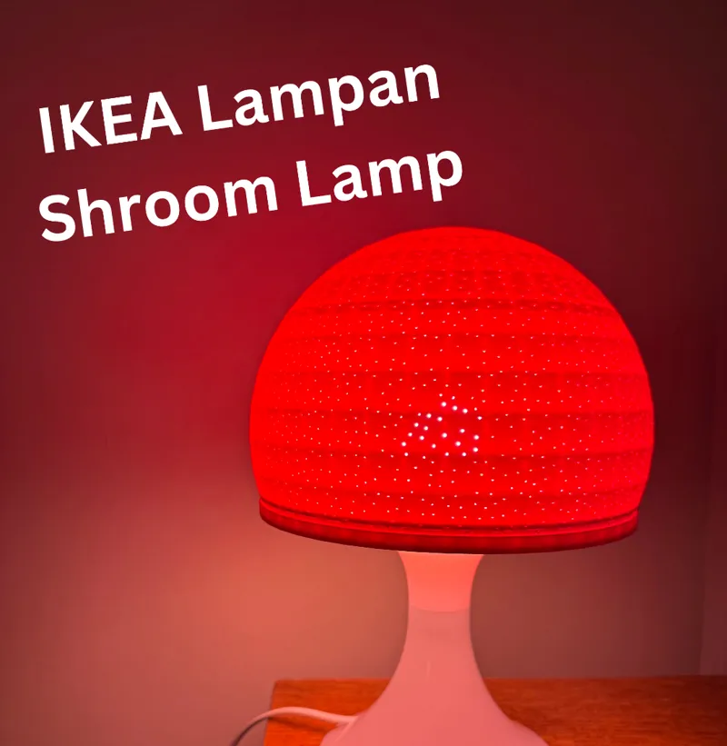 IKEA Lampan Mushroom Lamp